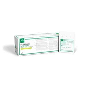 GUANTES DE NEOPRENO ESTÉRIL SENSICARE SIN POLVO TALLA 6 50 PARES MEDLINE