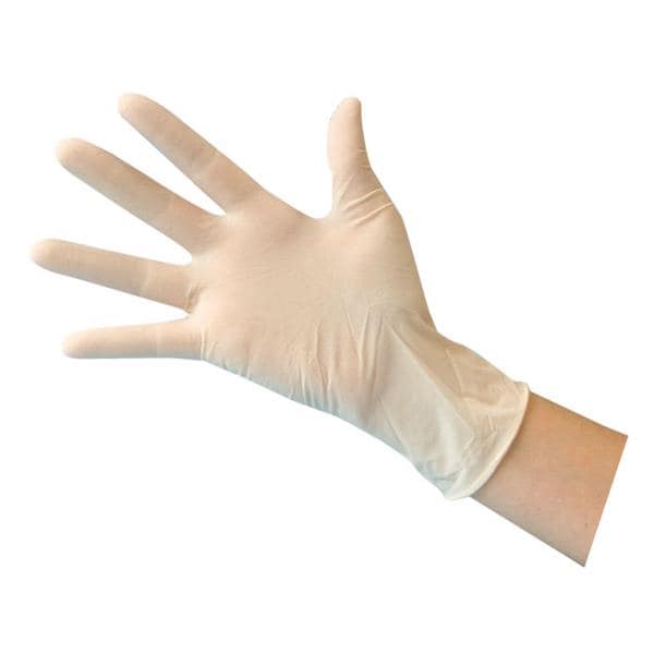 GUANTES EXAMEN LÁTEX SIN POLVO SUPER ECONÓMICO M 100U - SANICEN