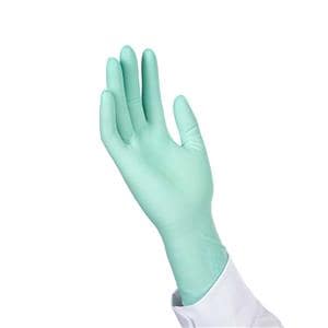 GUANTES EXAMEN NITRILO S/POLVO VERDE M 100U - HS