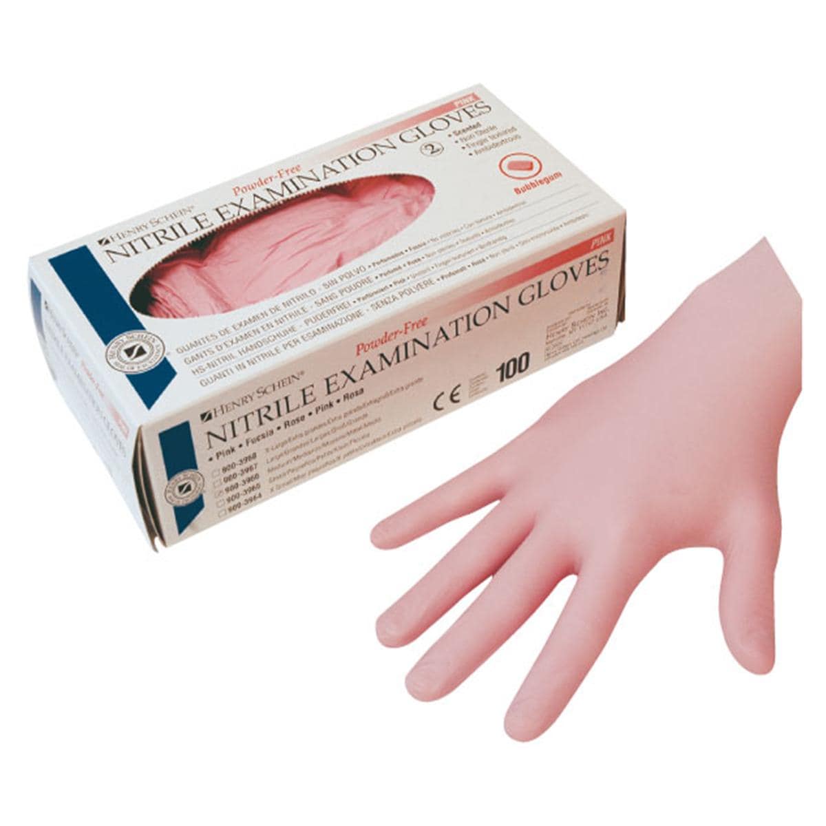 Guantes de Nitrilo 100Pcs Guantes de Examen de Nitrilo M/édico Grado Alimenticio Guantes Desechables de Nitrilo para El Trabajo M/édico Alimentos Seguros Limpieza S, Azul