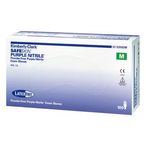 GUANTES EXAMEN NITRILO SAFESKIN SIN POLVO GRANDE 100U - SAFESKIN