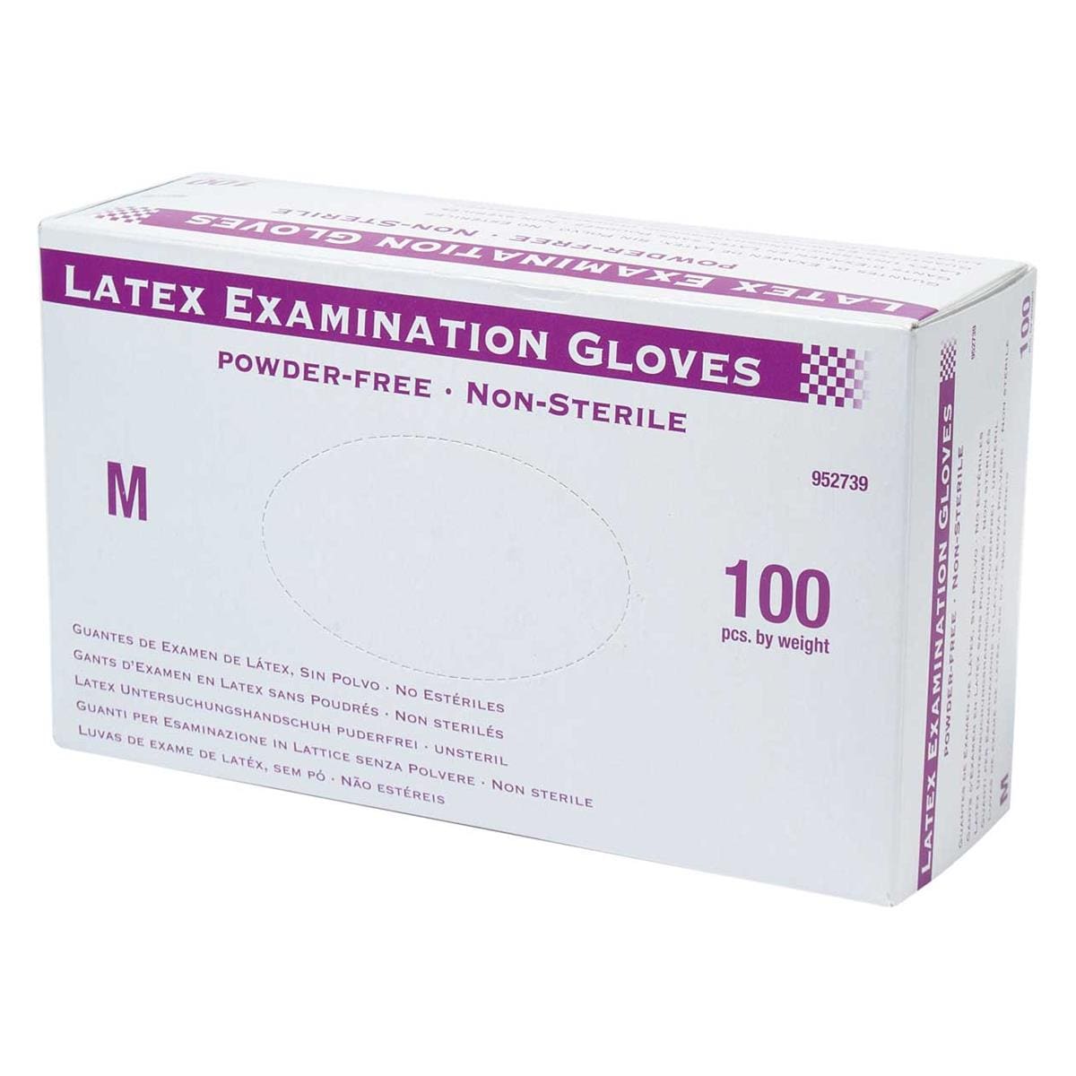 GUANTES EXAMEN SUPER ECONOMICO S/P M 100U - VARIOS