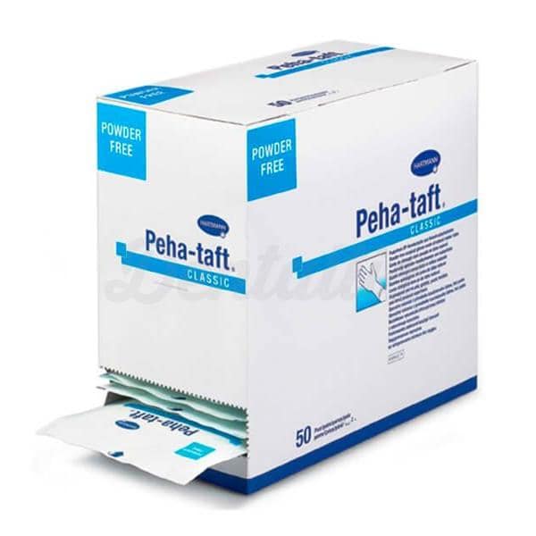 GUANTES PEHATAFT S/POLVO 7.5 50P HARTMANN