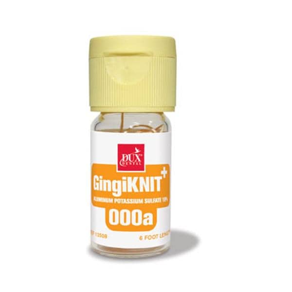 HILO DE RETRACCIÓN GINGIKNIT IMPREGNADO N 00 BOTELLA DE 180CM 1U - DUX
