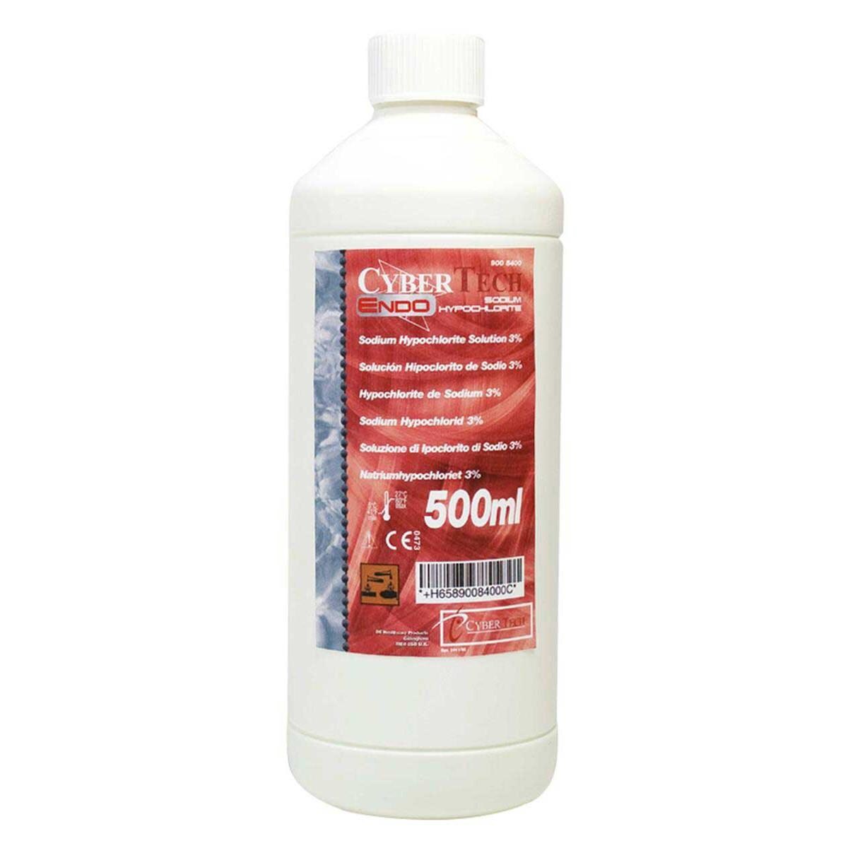 HIPOCLORITO SODICO 3% 500ML - CYBERTECH