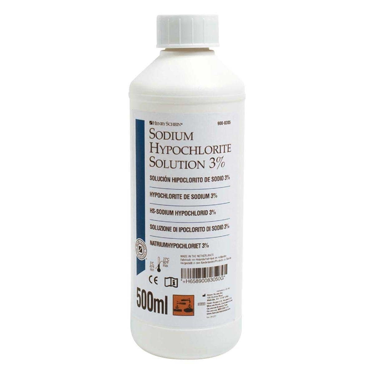 HIPOCLORITO DE SODIO 3% 500ML - HENRY SCHEIN