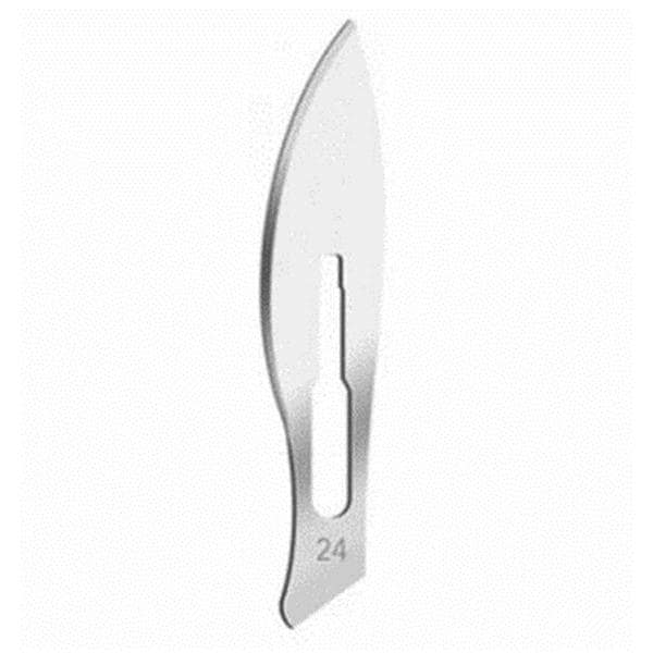 HOJA BISTURI ESTERIL INOX N#24 100UD HENRY SCHEIN