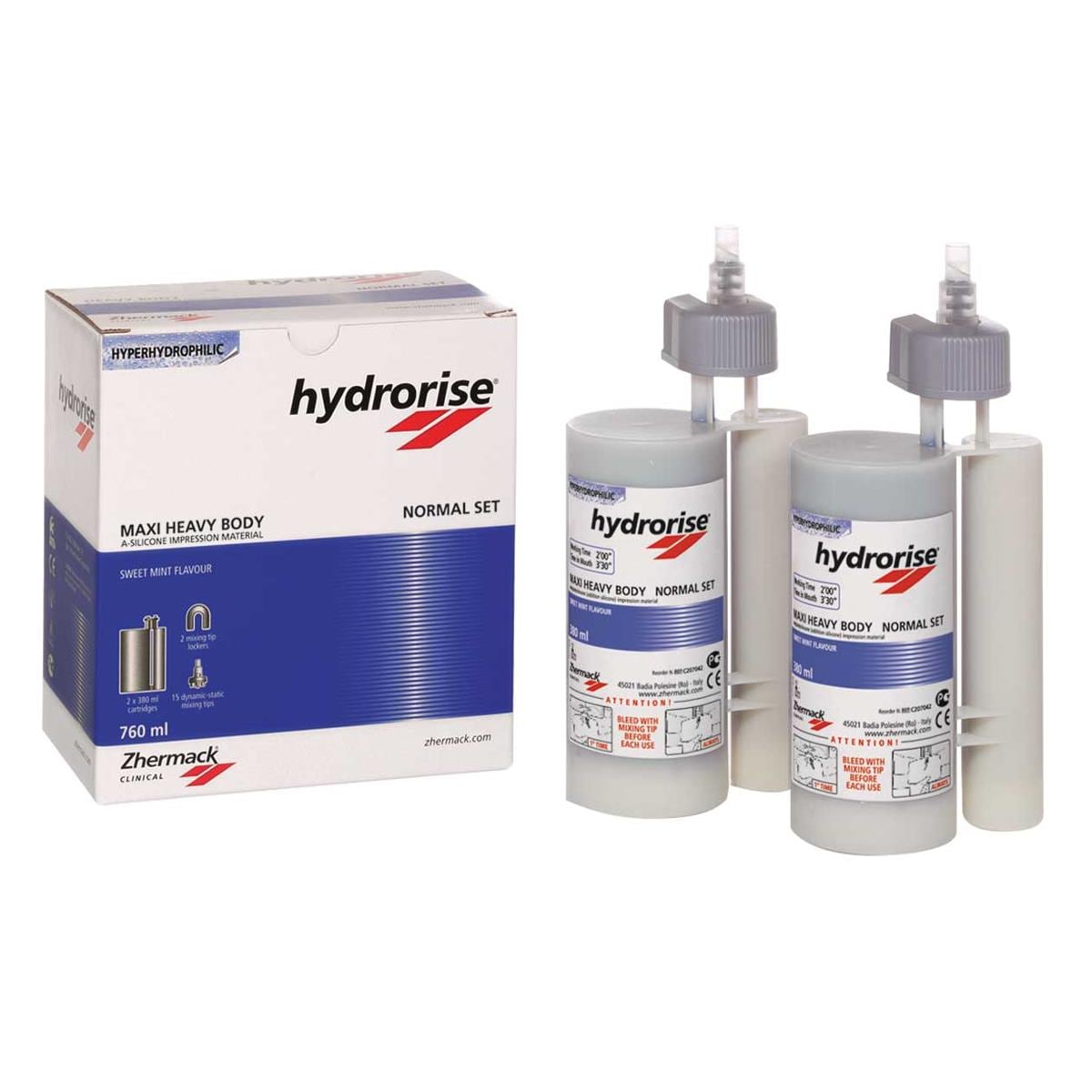 HYDRORISE MAXI HEAVY FAST 2X380ML - ZHERMACK