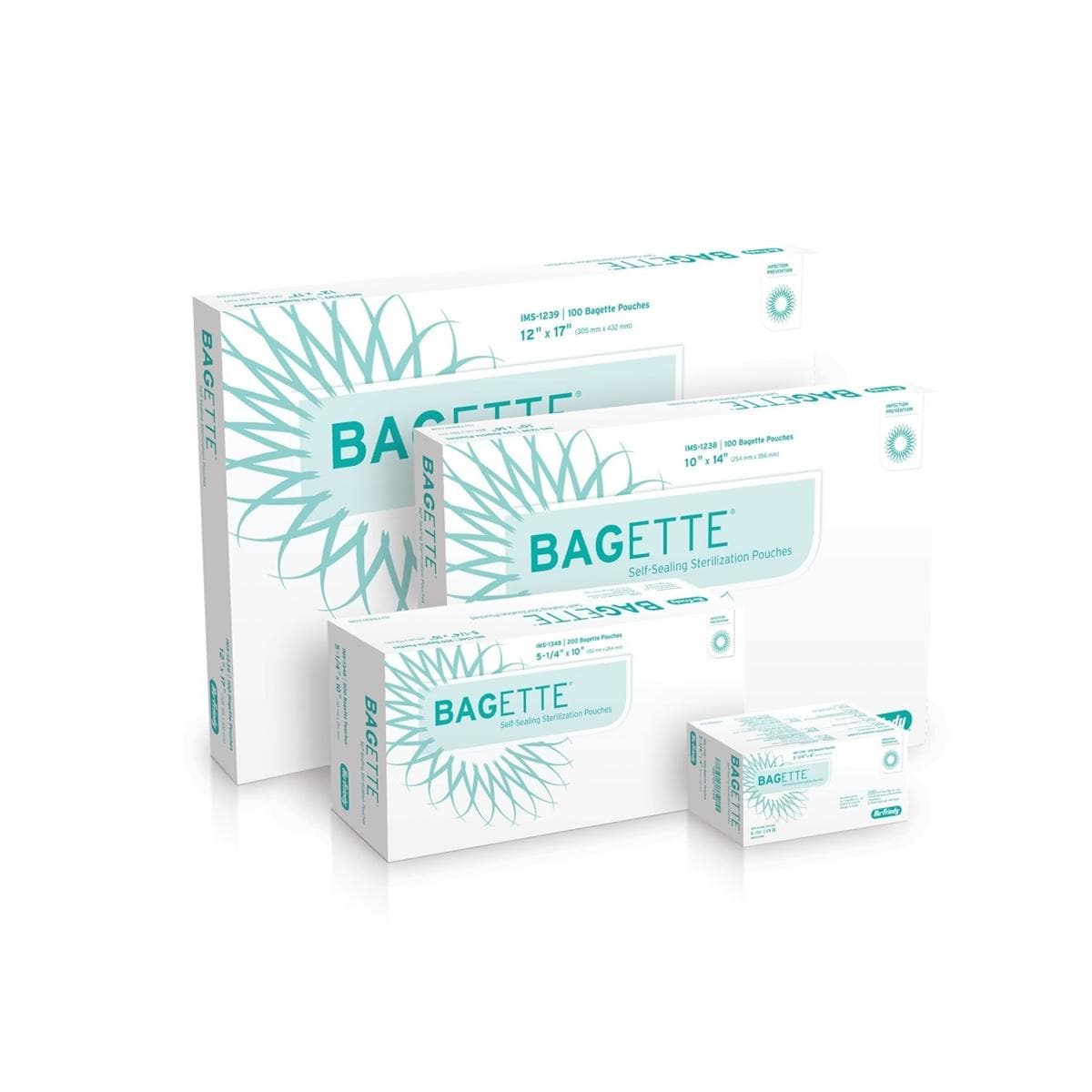 IMS BOLSAS ESTERILIZACIÓN 89X254 MM 100U - HU-FRIEDY