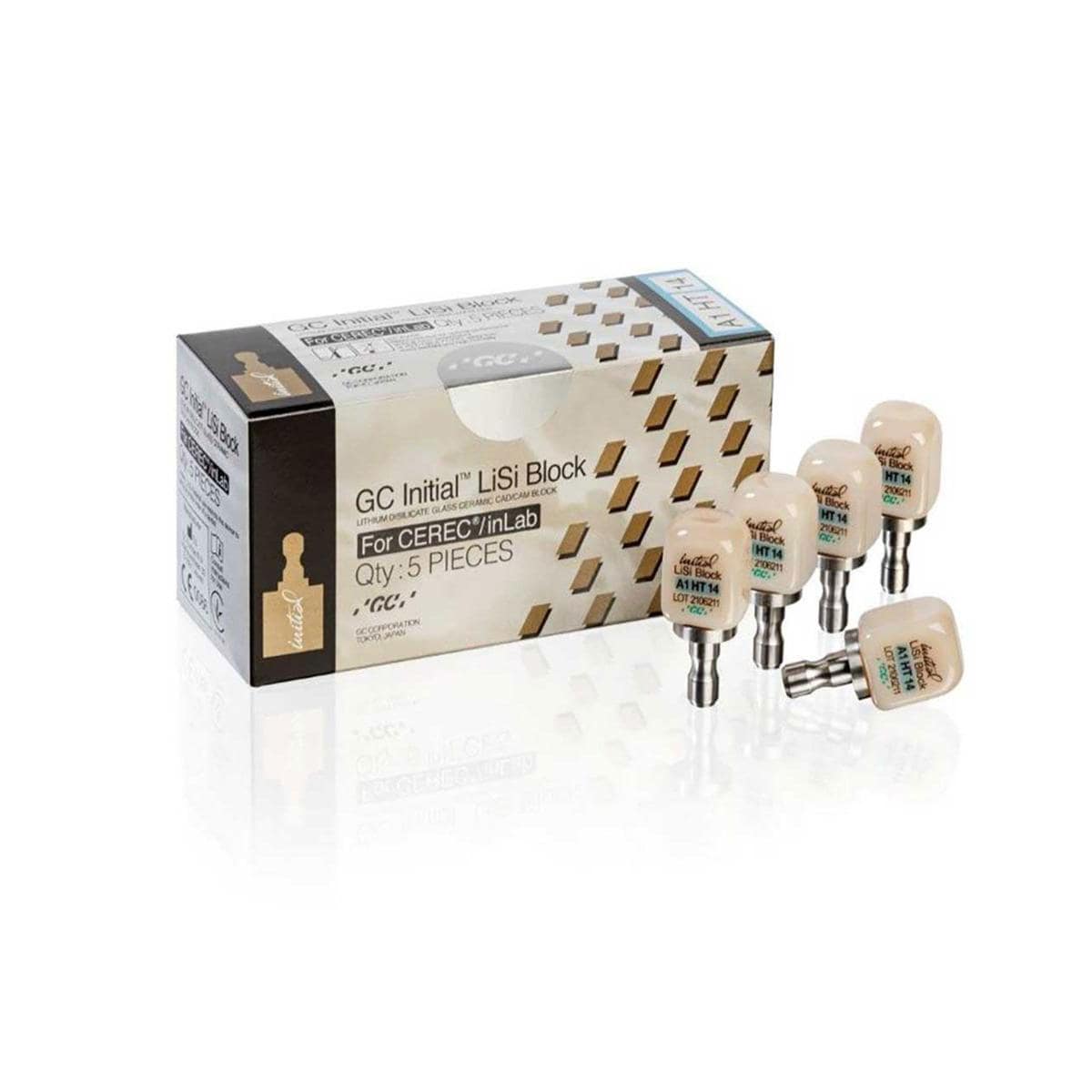 INITIAL LISI BLOCK CEREC 14 A1 HT 5U -GC