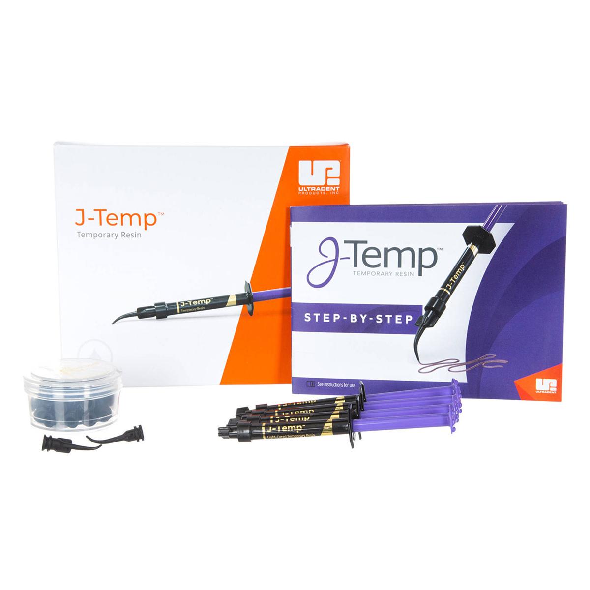 J-TEMP RESINA TEMPORAL 4 JERINGAS + 20 TIPS - ULTRADENT