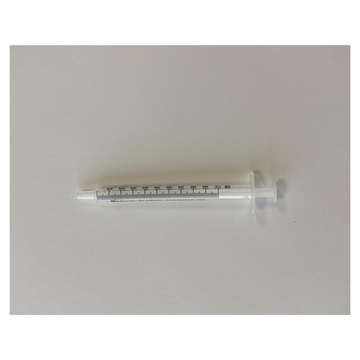 JERINGA 2 CUERPOS 1ML CONO CONCÉNTRICO SIN ESPACIOS MUERTOS 100 U.