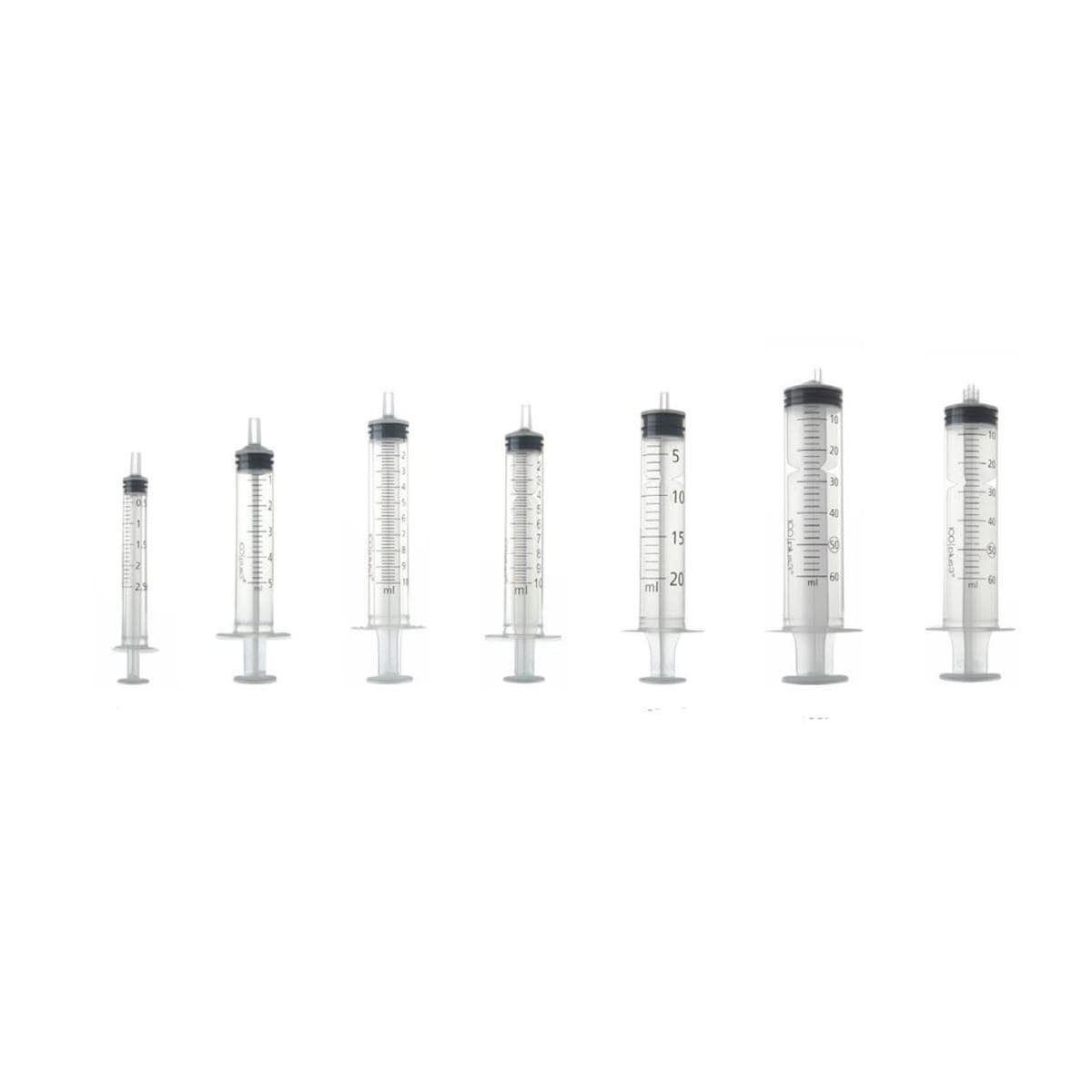 JERINGA 3 CUERPOS 2,5ML LUER CENTRAL 100U ICOPLUS3