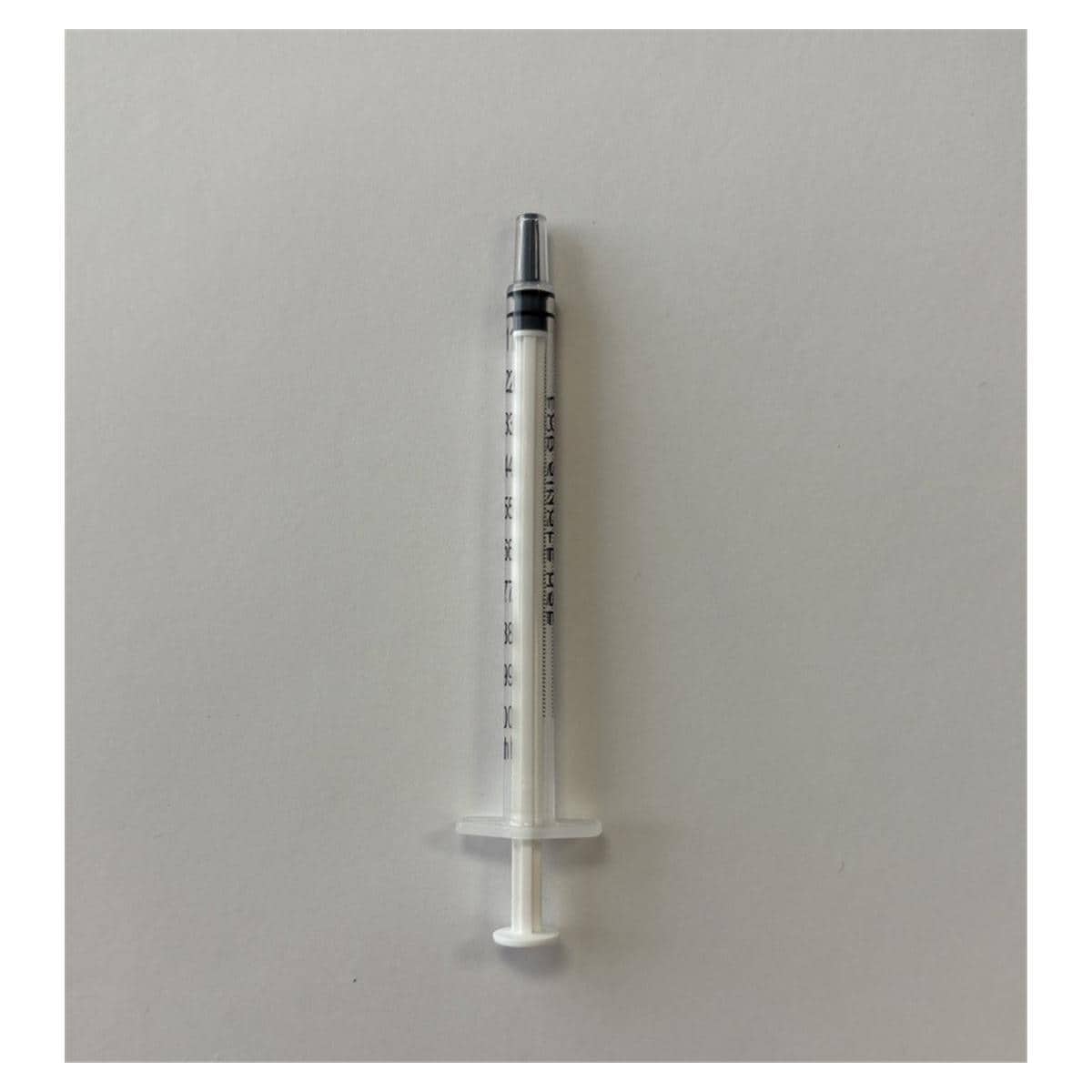 JERINGA 3 CUERPOS CONO CONC. S/ESPACIO 1ML 100U HS