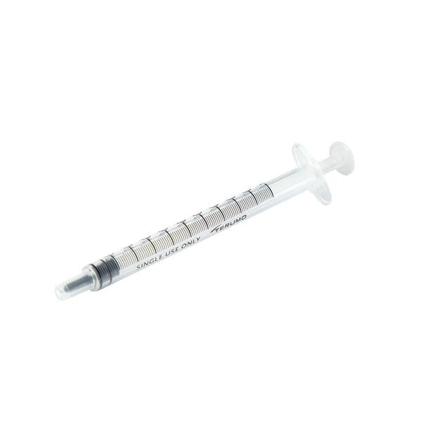 JERINGAS 3 PIEZAS CONO LUER CONCÉNTRICO 1ML.