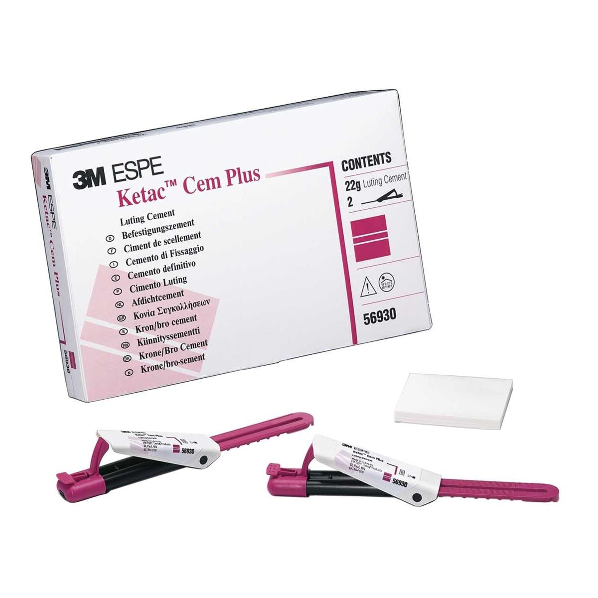 KETAC CEM PLUS KIT DE PRUEBA CLIKER 11GR + BLOQUE MEZCLA + INSTRUCIONES - 3M