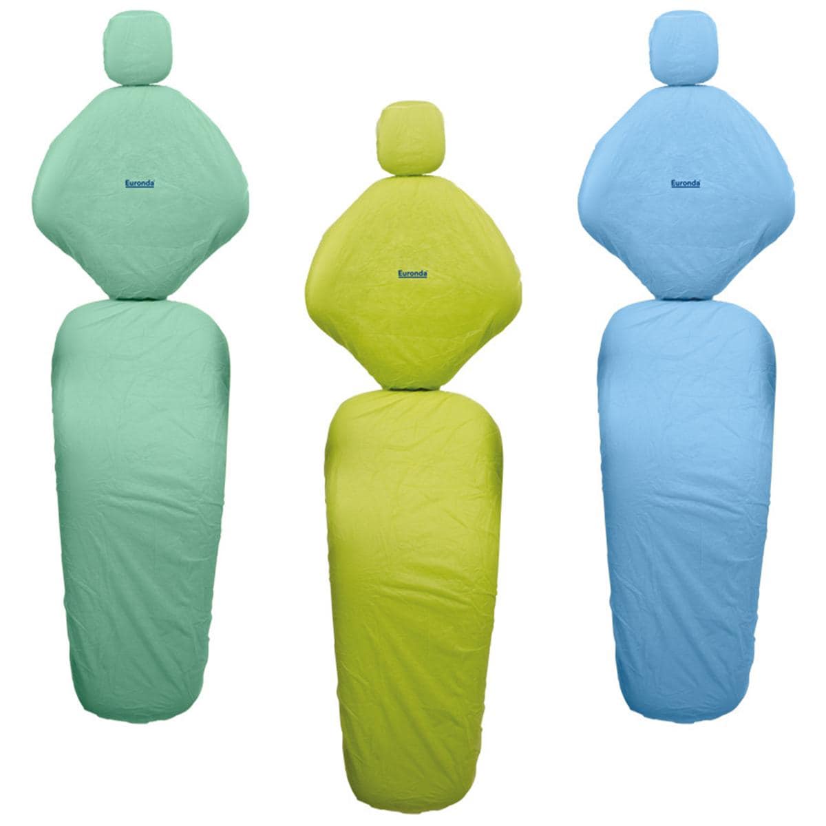 KIT FUNDA PARA SILLÓN DENTAL MONOART AZUL - EURONDA