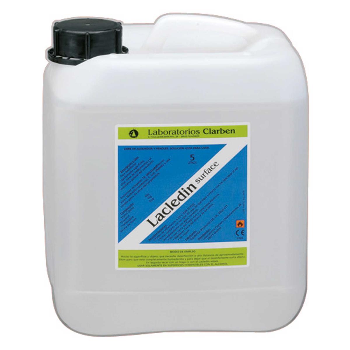 LACLEDIN DESINFECTANTE SUPERFICIES 5L 1U - CLARBEN