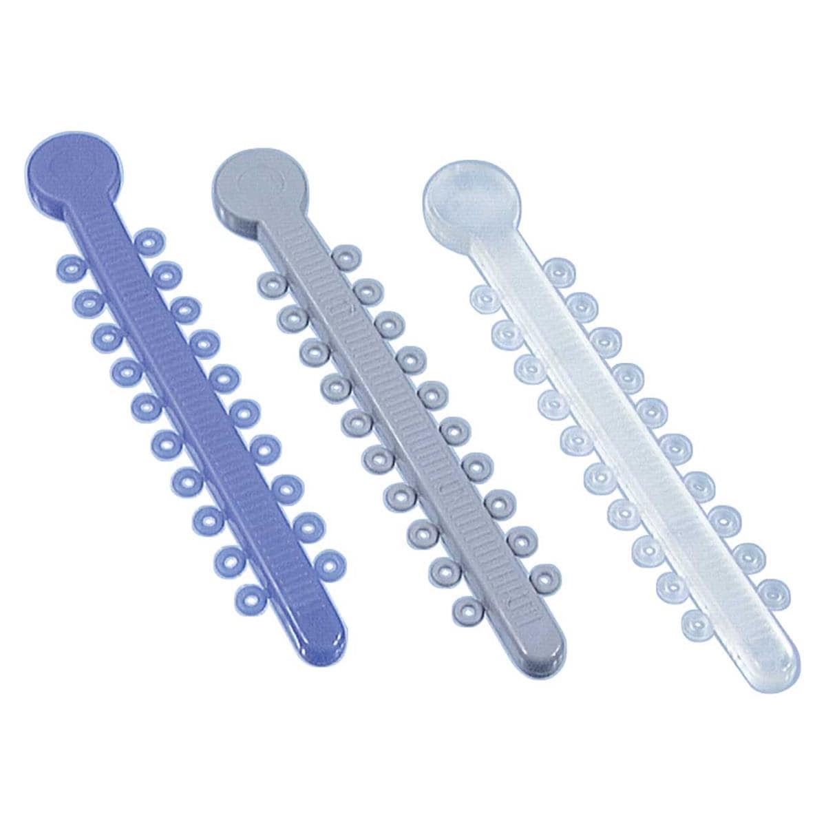 LIGADURA ELÁSTICA EN MÓDULO GRIS 1,0MM - LEONE 600U