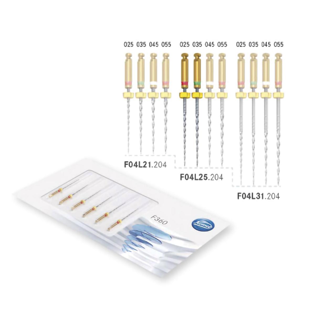 LIMAS ENDODONCIA F360 F04L25.204.025 6U - KOMET