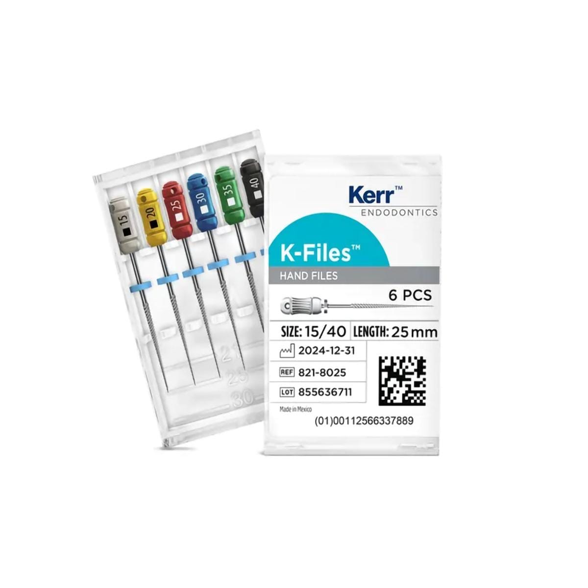 LIMAS K 21MM SURTIDO 45-70 6U - KERR ENDODONTIC