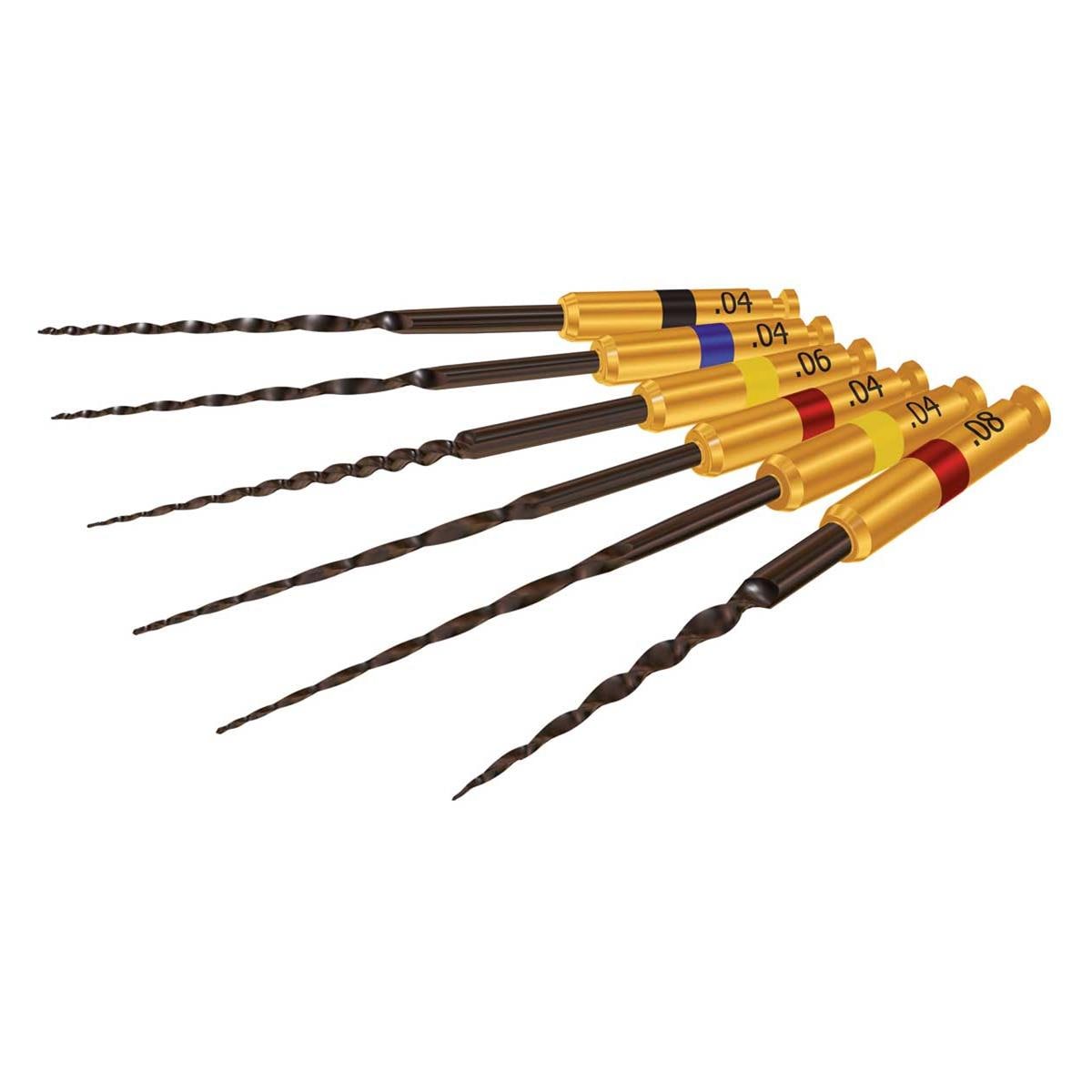 LIMAS ROTATORIAS HYFLEX NITI 25MM 04/35 6U - COLTENE