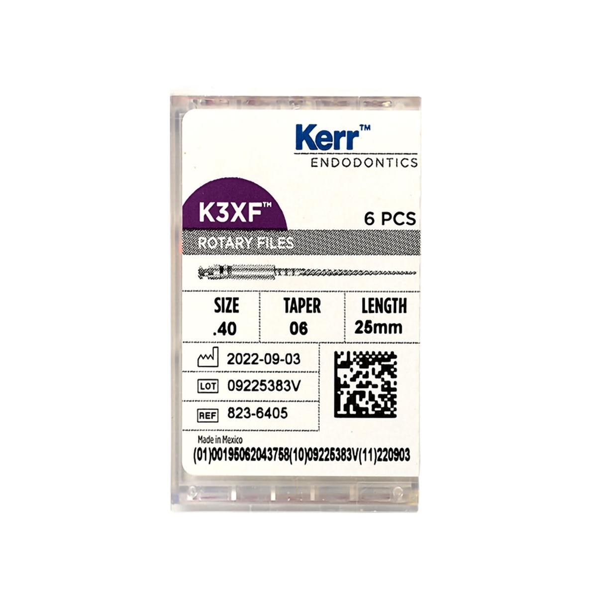 LIMAS K3 XF 25/04 30MM 6U - KERR ENDODONTIC