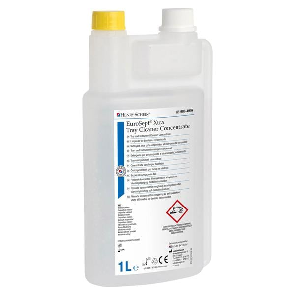 LIMPIADOR CUBETAS EUROSEPT XTRA TRAY 1L - HENRY SCHEIN
