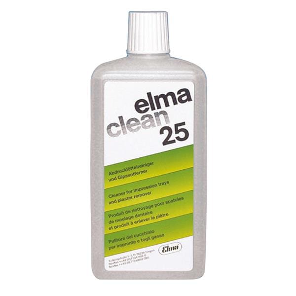 LÍQUIDO LIMPIADOR ULTRASONIDOS ELMA-CLEAN 25 PARA ALGINATOS 1L - ELMA