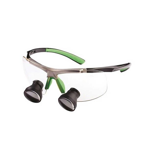 LUPA QUICK TTL 2.5X350 PRO TECH MEDIUM NEGRA/VERDE