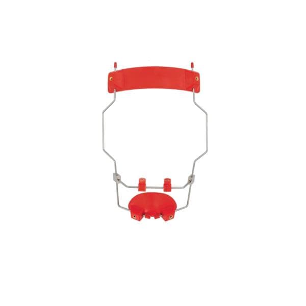 MÁSCARA FACIAL ROJA CORTA 1U - HENRY SCHEIN