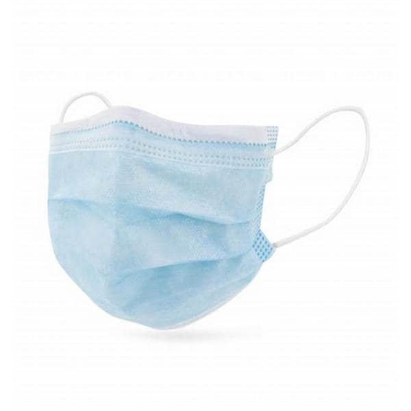 MASCARILLA 3 CAPAS C/ELASTICOS VERDE IIR 50U OMNIA