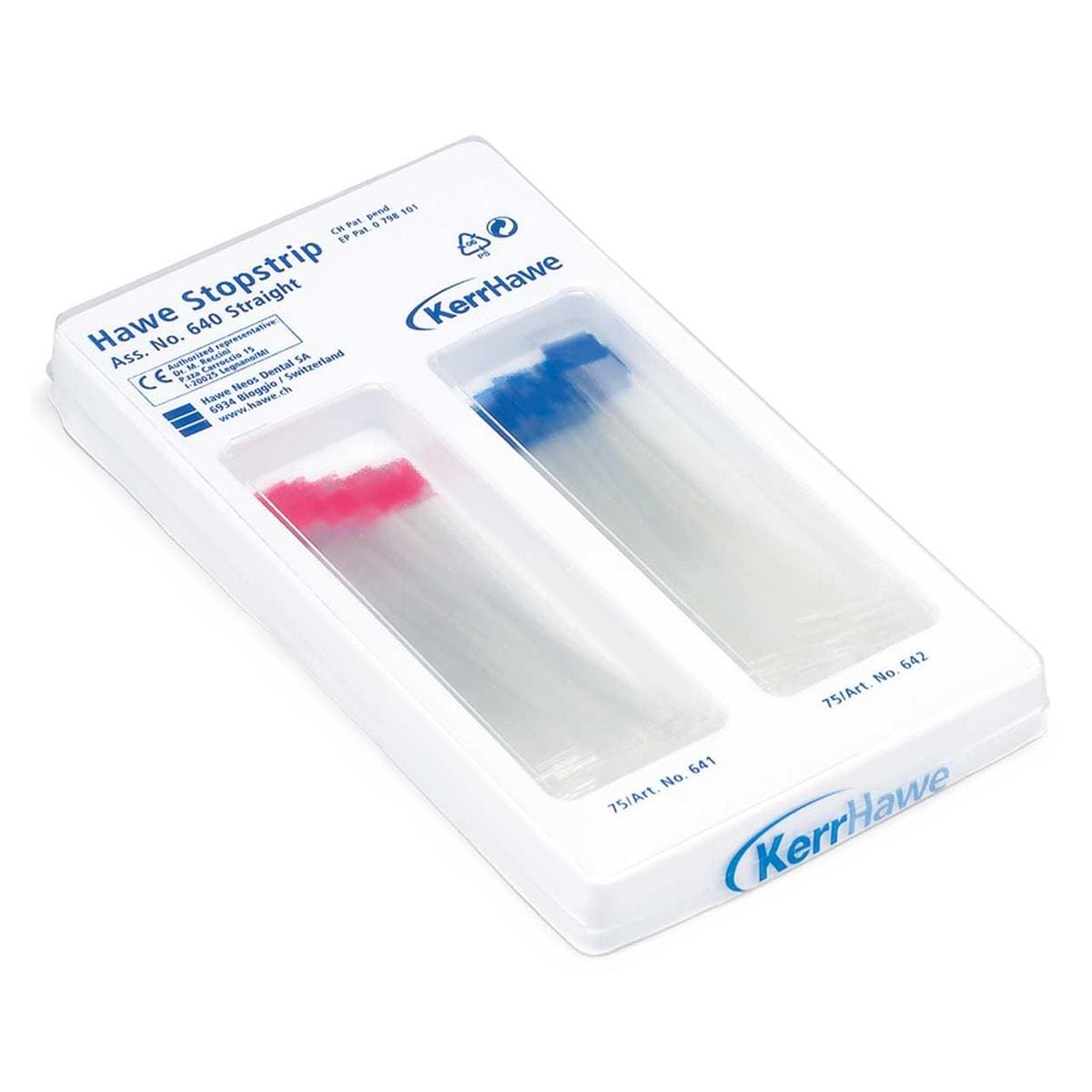 MATRICES DE ACETATO STOPSTRIP KIT SURTIDO #640 RECTO 1U - KERR HAWE