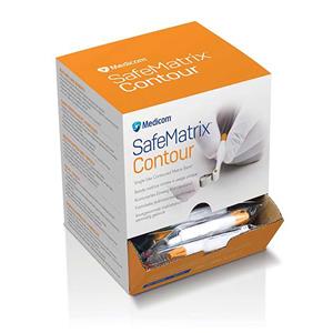 MATRIZ SAFEMATRIX CONTOUR ANCHO NARANJA 50U - MEDICOM