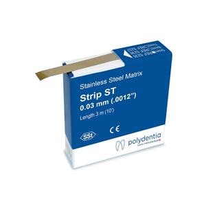 MATRIZ ST METÁLICA 0,003X5MM ROLLO 3M - POLYDENTIA