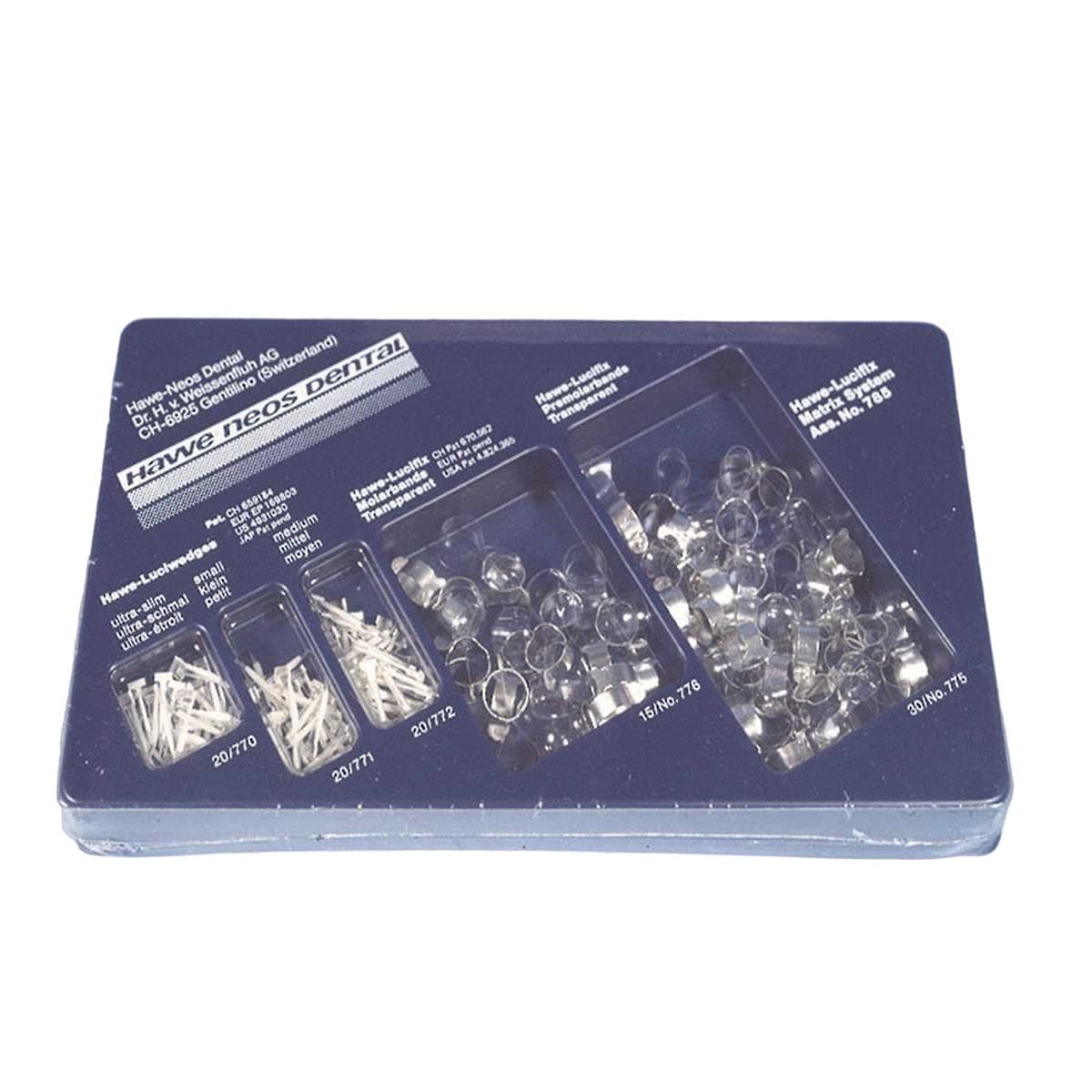 MATRIZ TRANSPARENTE LUCIFIX PREMOLARES 50U - KERR HAWE