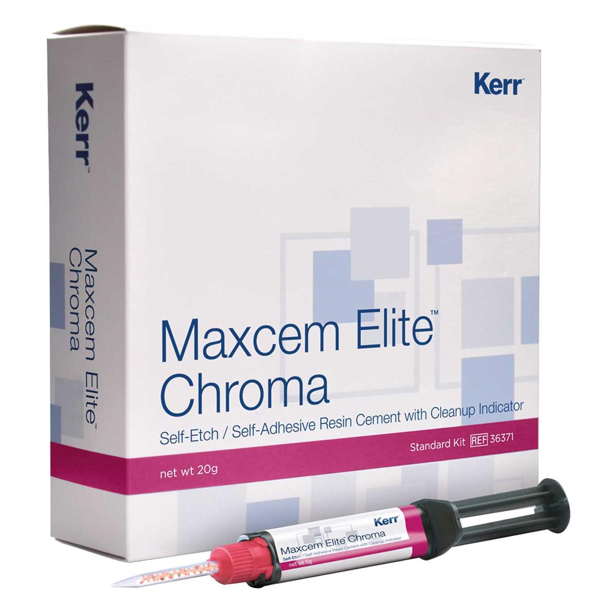MAXCEM ELITE CHROMA KIT JERINGAS 4X5G - KERR HAWE