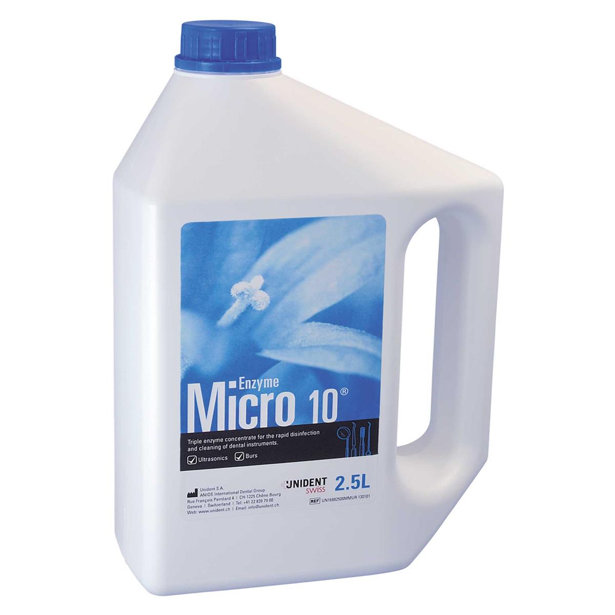 MICRO 10 ENZYME 2.5 LITROS - UNIDENT