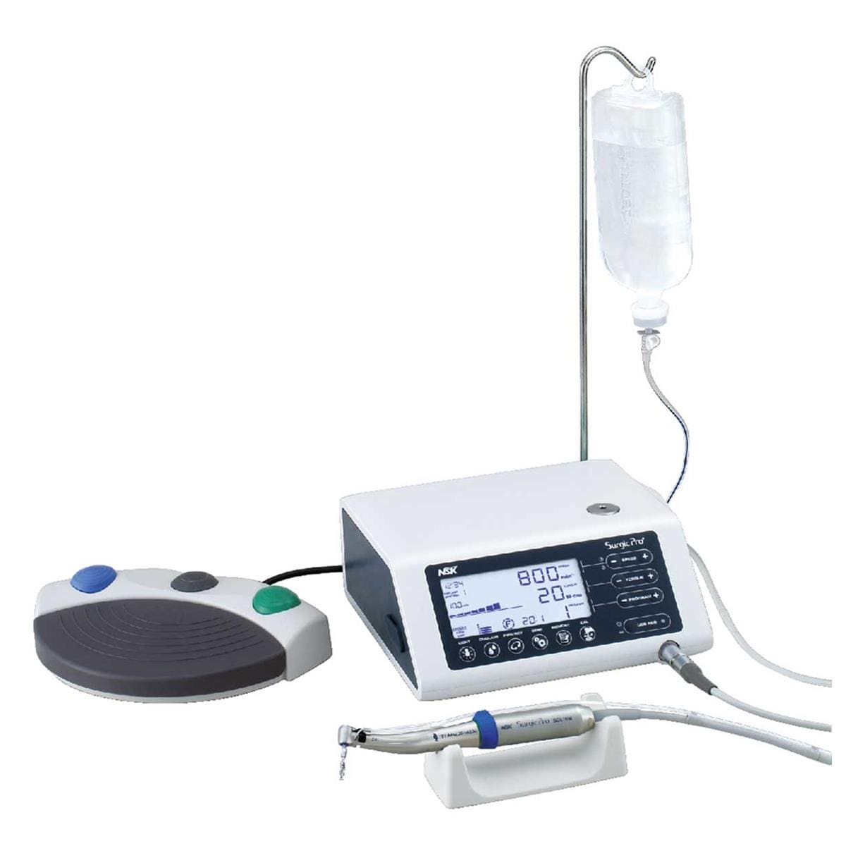 MICROMOTOR DE IMPLANTES SURGIC PRO CON LUZ LED 1U - NSK