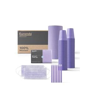 MONOART KIT MATERIAL DESECHABLE 100% LILA - EURONDA