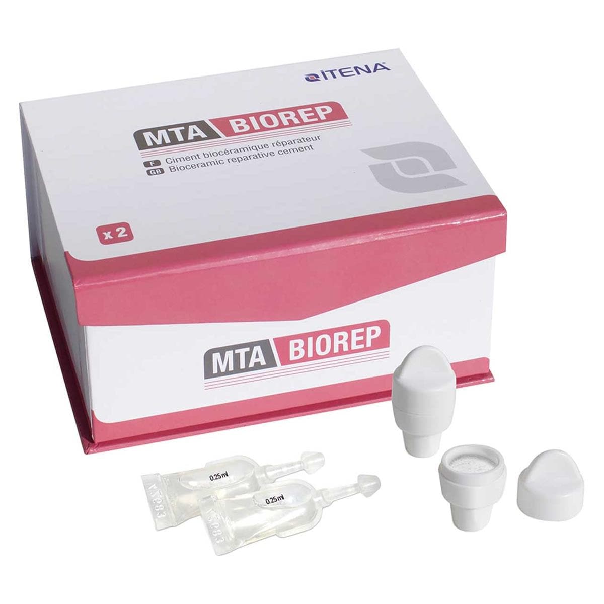 CEMENTO MTA BIOREP 2 CÁPSULAS 0,255G+0,25ML - ITENA
