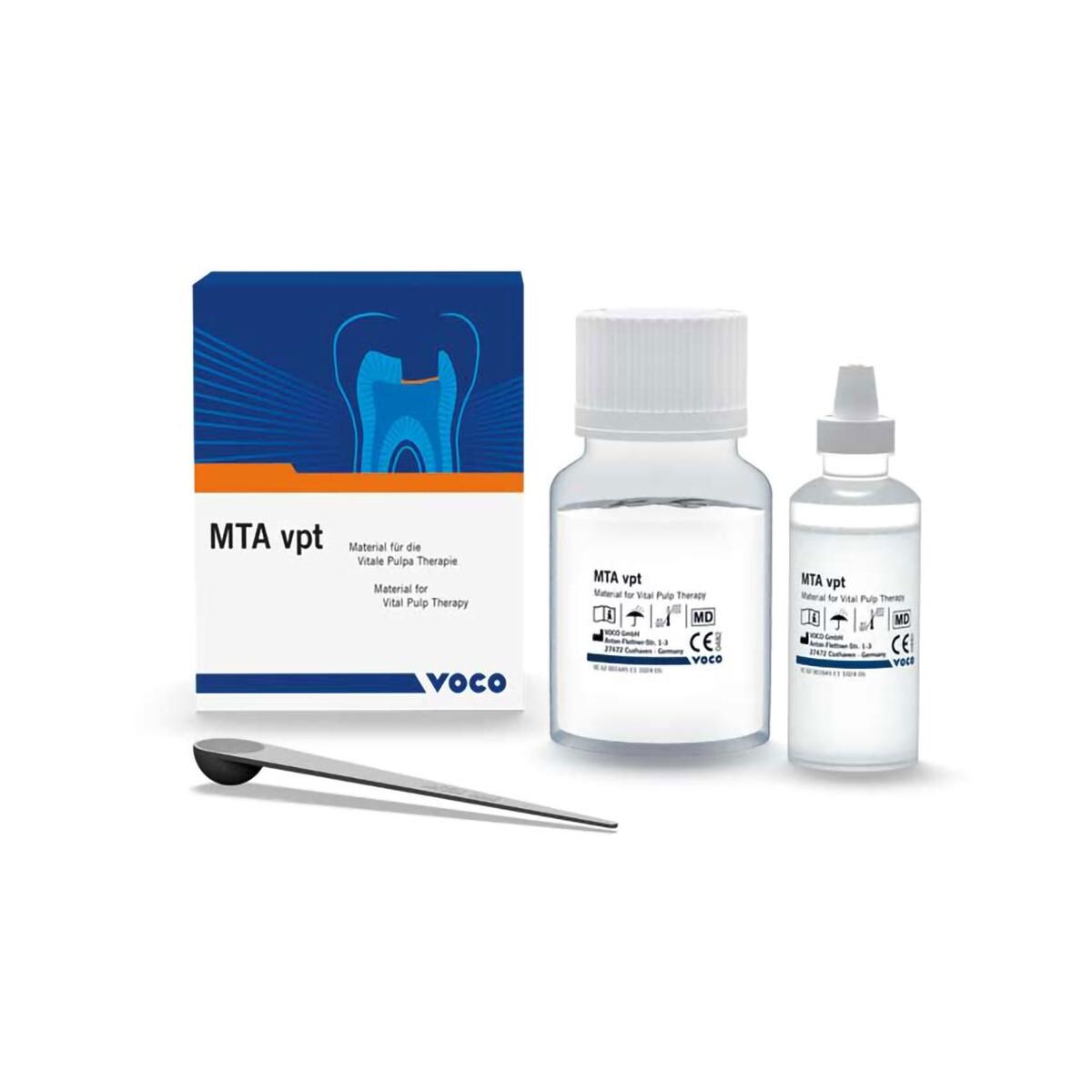 CEMENTO MTA VPT POLVO 10 G Y LÍQUIDO 10 ML - VOCO