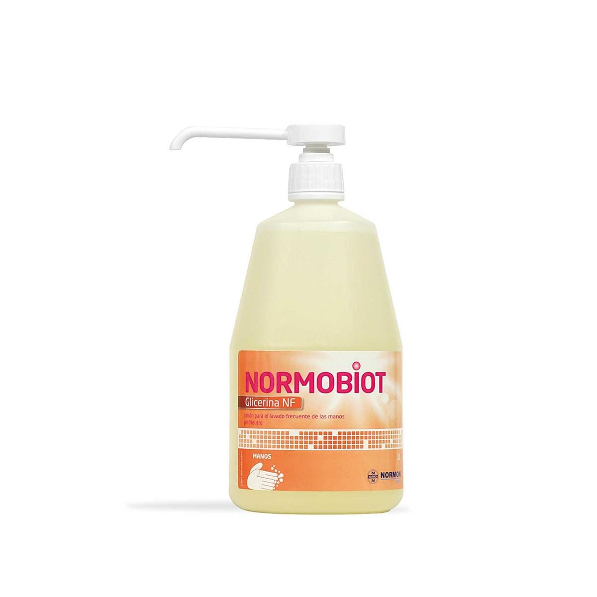 NORMOBIOT JABON DE MANOS GLICERINA 1L - NORMON