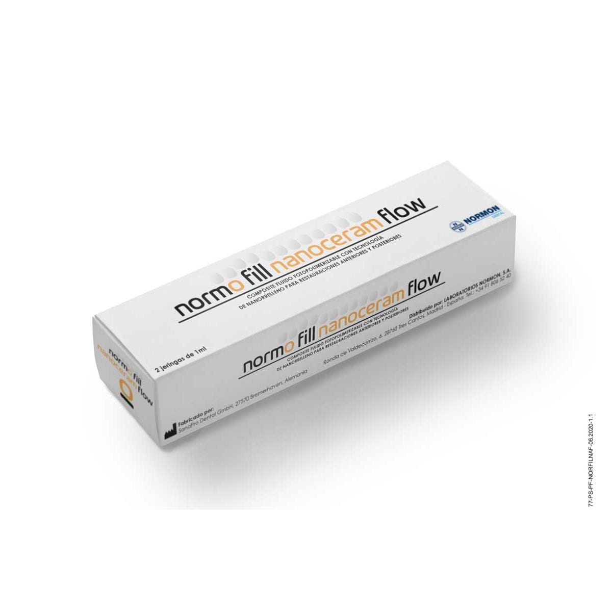NORMOFILL NANOCERAM FLOW JERINGA 2X1ML A2 - NORMON