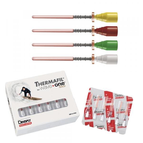 OBTURADOR WAVEONE GOLD THERMAFIL PEQUEÑO 6U. - DENTSPLY MAILLEFER