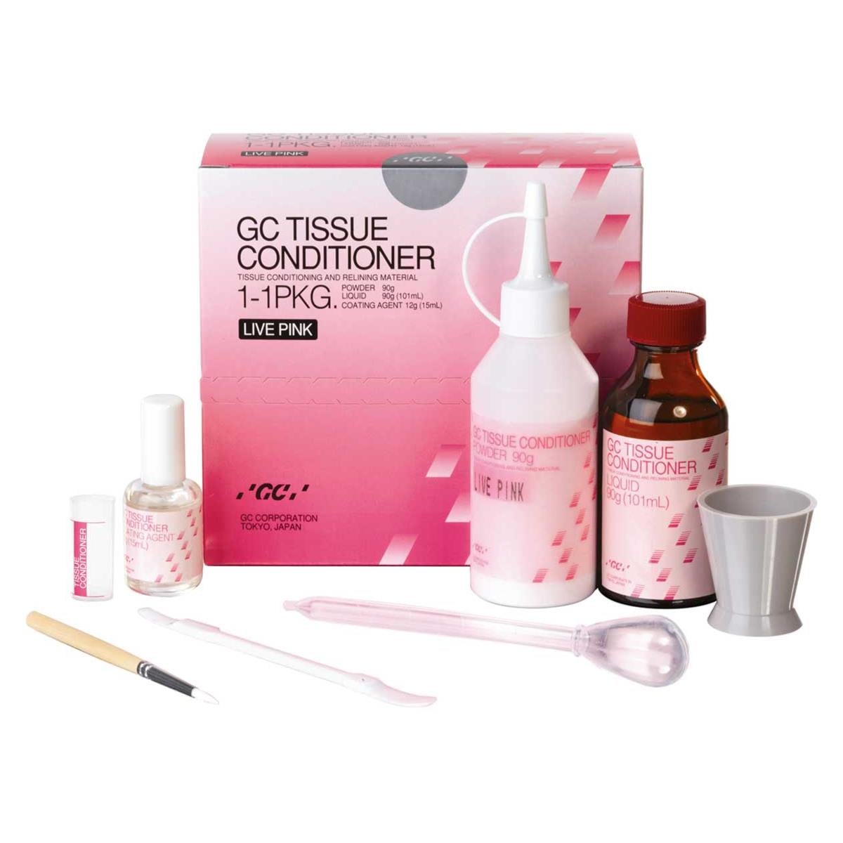 PACK TISSUE CONDITIONER BLANCO 90G POLVO + 10ML LÍQUIDO - GC