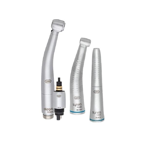 PACK TURBINA ALEGRA TE-98 LQ + ACOMPLAMIENTO RQ-54 - CONTRA ÁNGULO + PIEZA MANO - W&H