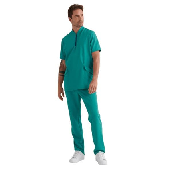 PANTALÓN HOMBRE BOTON VOLANS AZUL CENIZA S - MONZA