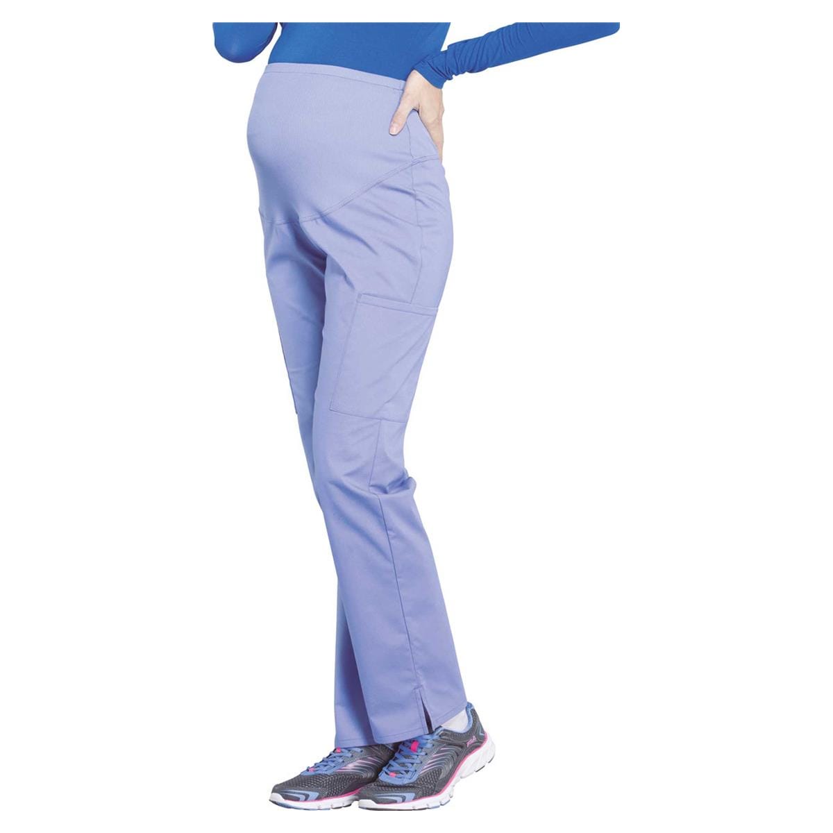 PANTALÓN MATERNIDAD WW220 WHT XS PROFESIIONALS CHEROKEE