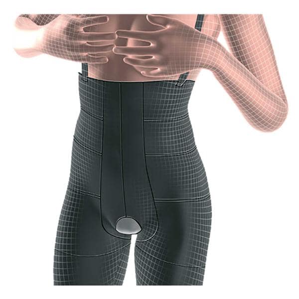 PANTY CORTO CON EXTENSIÓN ABDOMINAL - TALLA 3